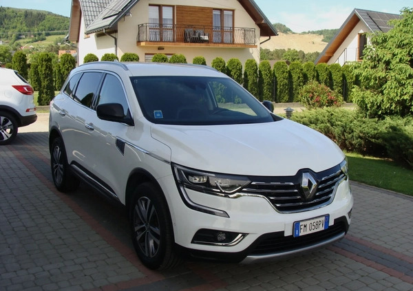 Renault Koleos cena 79900 przebieg: 158000, rok produkcji 2017 z Limanowa małe 79